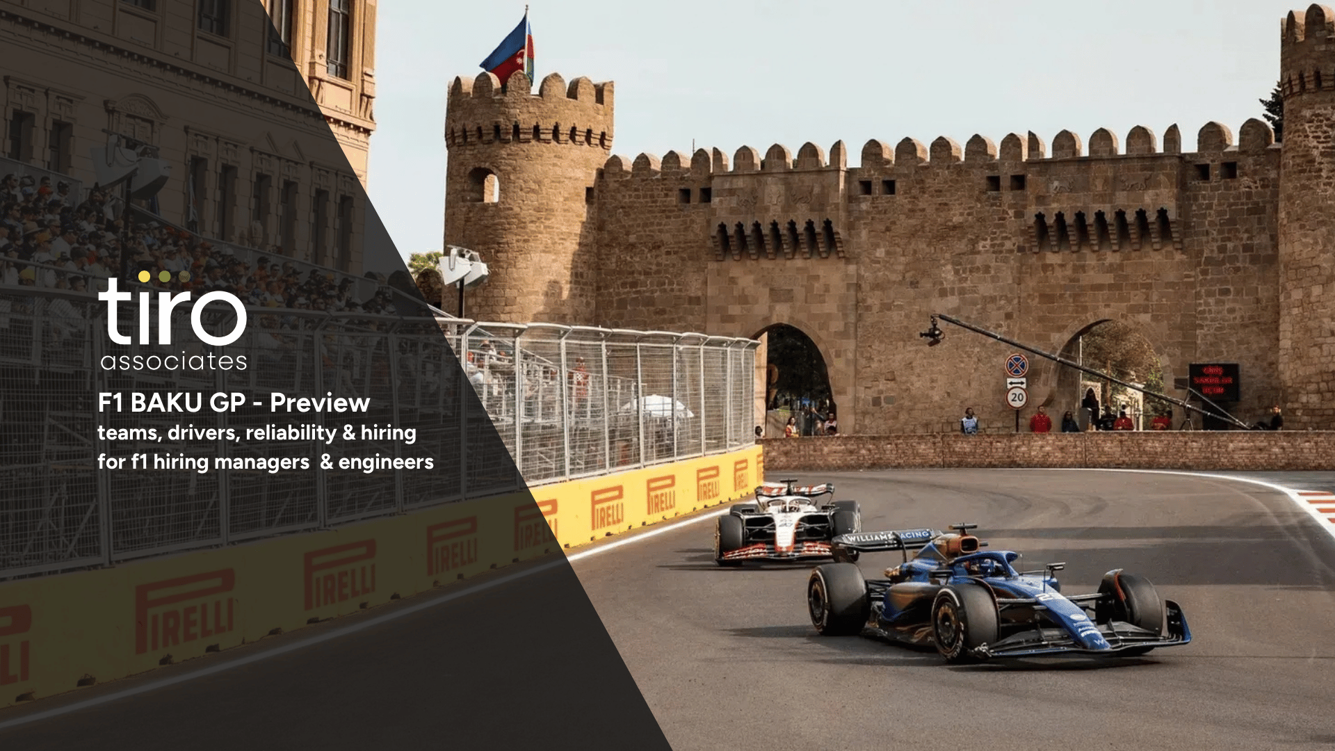 F1 Hiring Managers & Engineers · Azerbaijan Grand Prix Preview