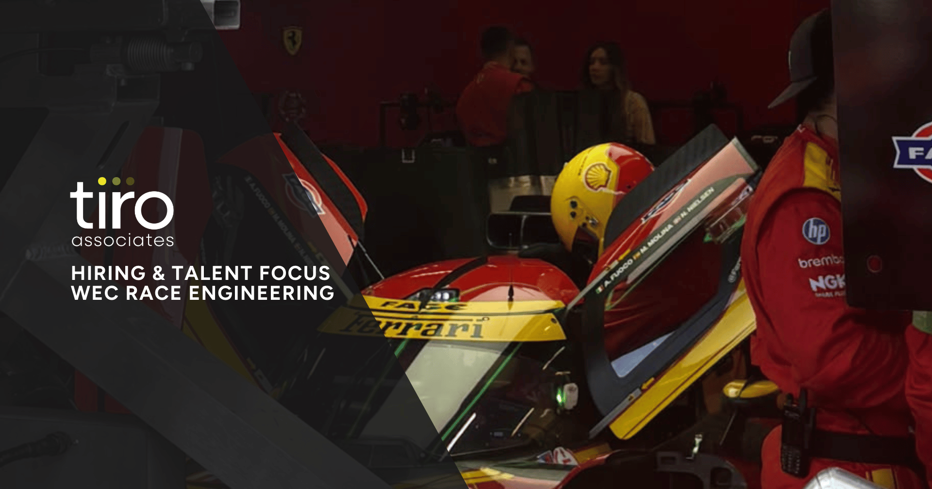 wec race engineering recruitment